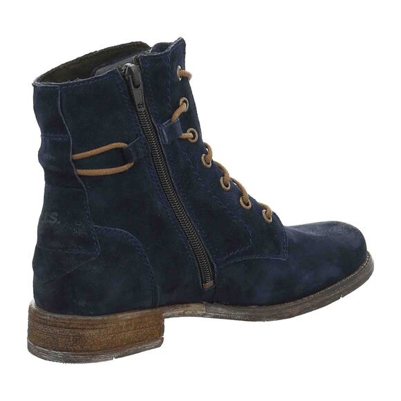 JOSEF SEIBEL Sienna 70 Navy Suede Boots EURO 42 New in Box MSRP $170 - Picture 11 of 16
